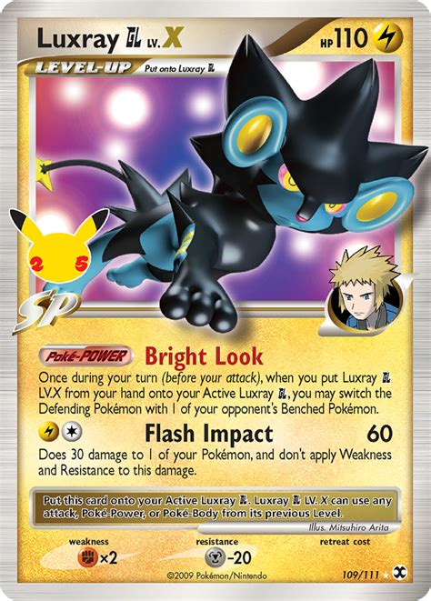 Luxray level x celebrations